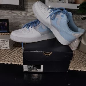 Mens Air Force 1 low Psychic Blue